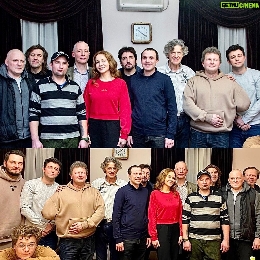 Ekaterina Guseva Instagram - Встречи артистов спектаклей Театра Моссовета с участниками СВО уже стали традицией. На этот раз воины были приглашены на легендарную рок-оперу «Иисус Христос - суперзвезда», а после спектакля мы душевно, тепло пообщались. Спасибо Театру за эти важные встречи! Фото Е. Лапиной