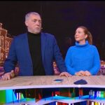 Ekaterina Guseva Instagram - Владимиру Высоцкому 85. Премия «Своя Колея» 3 декабря @crocuscityhall @1tv .Программа «Доброе утро». #НикитаВысоцкий #ЕкатеринаГусева
