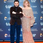 Ekaterina Skulkina Instagram - #ЗолотойГраммофон #РусскоеРадио Ведущие 27 церемонии Екатерина Скулкина и Вадим Галыгин. #ИмперияМузыки celebrity management #ЕкатеринаСкулкина #Скулкина