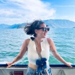 Elçin Afacan Instagram – Fırtınadan önce dönmemiz gerektiğini öğrendiğimiz bir gündü. Teşekkürler💙