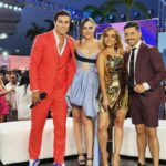 Ela Velden Instagram - Una noche increíble con @premiosjuventud , gracias @vix por esta invitación tan especial!!! Con este equipo bomba me quedo por siempre gracias @borjavoces @danilocarrerah @yayisvc 💓💓💓 Equipo y el mejor @joseinla Agencia @elmisreyes Makeup @clarissareyesbeauty Hair @celycisneros Style @irmastyle Dress @michaelcostello Aretes @swarovski @sofyflorees