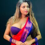 Elakkiya Instagram - கத்தாழ கண்ணால குத்தாத நீ என்ன…💜 #elakkiya
