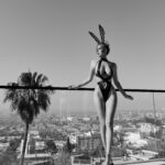Elena Kamperi Instagram - how’s the view? 🐰