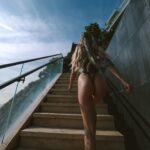 Elena Kamperi Instagram - how’s the view? • shot by @maddieyoungmedia 💘