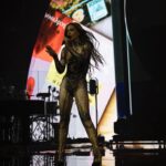 Eleni Foureira Instagram - I am feeling so happy to perform in @noxathens this year along with @aremovic - an artist that I love and admire. One of the best shows of my life. Also I want to thanks @segredakis for letting me wear his handmade archive piece from 1996. A look that makes me feel unique and powerful ❤️ special thanks to @george_lyras and my queen @chalijennings for making this show possible ❤️