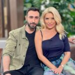 Eleni Menegaki Instagram - Την επόμενη φορά μου υποσχέθηκε ότι θα έρθει με την λύρα του να τραγουδήσουμε! Σε περιμένω @giannis_kritikos ! #eleni @megatvcom