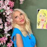 Eleni Menegaki Instagram - Στα μπλε… #eleni Ολόσωμη φόρμα #dress2undress.fashion #elenioutfit #bluejumpsuit #outfitoftheday #ToMegaToKalo