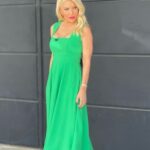 Eleni Menegaki Instagram – Retro chic! #eleni 

Φόρεμα @stelioskoudounaris 

#elenioutfit 
#classicoutfit 

#ToMegaToKalo