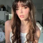 Eleonora Gaggero Instagram – first post with my new bangs🥹