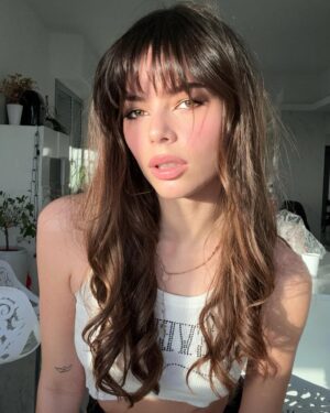 Eleonora Gaggero Instagram - first post with my new bangs🥹