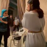 Elham Ali Instagram – New film, new experience #thecello 👻🎻

#تحذير 
اذا ودكم تناموا لاتشوفون باقي الصور 😎

#الهام_علي في #كواليس فلم #تشيللو
