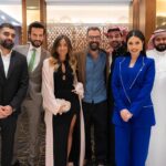 Elham Ali Instagram - Always make happy memories, until you live happily forever💙 Amazing photos from The #cello Movie Premier, which is coming out on the 14th of September @muvi_cinemas I am beyond thankful to his excellency @turkialalshik for this great opportunity.💙 Also, I would like to specially thank our “super director” @darrenbousman for his amazing job🥹 And a massive thanks to @iam.lee.nelson for creating the best environment for the team💙 Finally, I am so proud that I have worked with these amazing talented crew. I love you all very much, and I am eager to see everyone’s reactions. وانتوا عائلتي لاتنسون اني #احبكم_وتحبوني ♾️🥹💙 #الهام_علي #تشيلو Photo by @mohannad_am Styled by @ziadalsaleh Suit from @liliblancofficial Diamond 💎 @damasjewellery