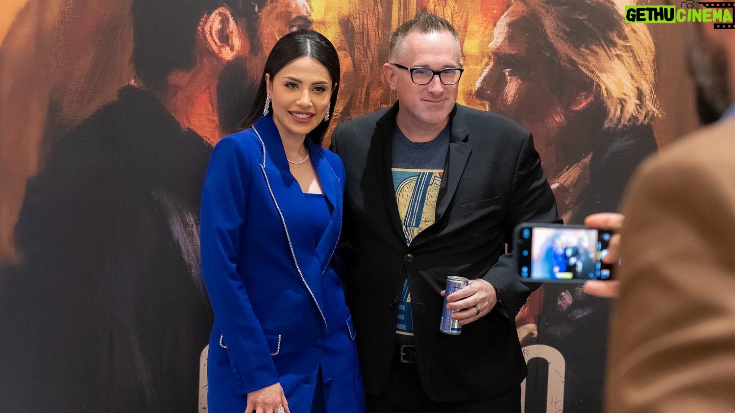 Elham Ali Instagram - Always make happy memories, until you live happily forever💙 Amazing photos from The #cello Movie Premier, which is coming out on the 14th of September @muvi_cinemas I am beyond thankful to his excellency @turkialalshik for this great opportunity.💙 Also, I would like to specially thank our “super director” @darrenbousman for his amazing job🥹 And a massive thanks to @iam.lee.nelson for creating the best environment for the team💙 Finally, I am so proud that I have worked with these amazing talented crew. I love you all very much, and I am eager to see everyone’s reactions. وانتوا عائلتي لاتنسون اني #احبكم_وتحبوني ♾️🥹💙 #الهام_علي #تشيلو Photo by @mohannad_am Styled by @ziadalsaleh Suit from @liliblancofficial Diamond 💎 @damasjewellery