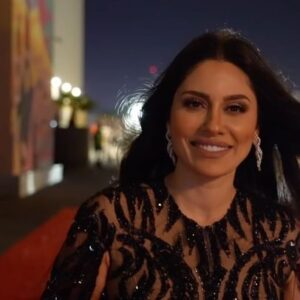 Elham Ali Instagram - ✨🇸🇦علمني وطني أن يكون طموحنا عنان السماء🇸🇦✨

Designer @tedkhoury 
Styled by @ziadalsaleh 
Jewelry @alfardanjewellery.dxb 
Makeup & hair @pascalezouein 
Video by @mohannad_am 
Special thanks to.. 
@diafaofficial 
@mbctalent 
@abdulrahmanamjad 
#الهام_علي