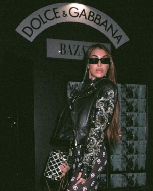 Elisa De Panicis Instagram - D&G Night ..