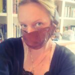 Elisabeth Moss Instagram - Been doing it way before it was cool. @loveandsqualorpictures #maskup #wearadamnmask #handmaidstale