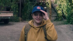Elisabeth Moss Instagram - Finally. 💙 @cubs @handmaidsonhulu #thehandmaidstale #episode5