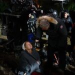 Elisabeth Moss Instagram - A little Handmaids throwback for you... one of our directors and executive producers is @mikebarker27 who is one of my favorite people and closest collaborators. He has been in the trenches with me ( sometimes literally helping me dig with a shovel) for 3 seasons and I am forever grateful for his genius and artistry and for getting to have learned so much from this gentleman 😘 @handmaidsonhulu @hulu #thehandmaidstale