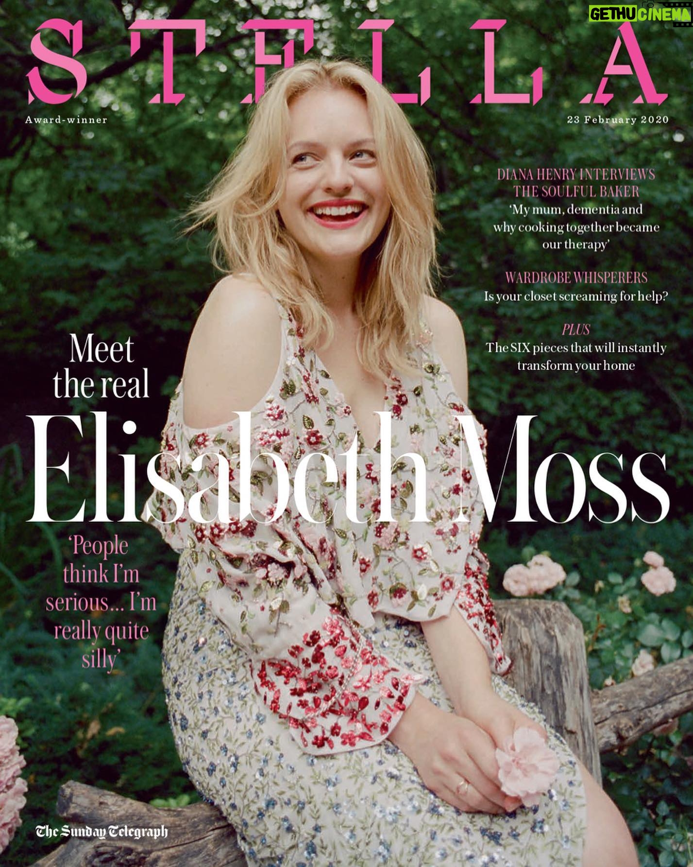 Elisabeth Moss Instagram - Truer words have never been spoken 😋 thank you!! @telegraphstella 💖 #theinvisibleman