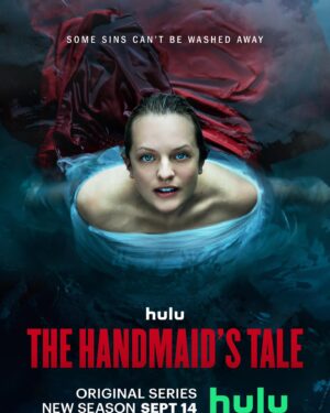 Elisabeth Moss Instagram - Guess. Who’s. Back. 😈  First 2 episodes of season 5, directed by yours truly, drop September 14th only on @hulu @handmaidsonhulu #thehandmaidstale  Special shout out to @zoeygrossman the brilliant photographer behind our new poster 😊