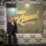 Elisabeth Moss Instagram - Thank you for having me Jimmy, always so nice to see you!! 😘 @jimmykimmel @jimmykimmellive @chloehartstein @bella_freud @tommy_buckett @danielmartin @joannavargas @joannavargas #thehandmaidstale