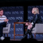 Elisabeth Moss Instagram - We are live, people, we are live!! 🚨 had the pleasure of talking to this gentleman and did my best absolute best to not act a fool in my fandom, but now I can say in the privacy of my home that he has my favorite podcast and I’ve listened to every single episode and was my absolute privilege to get to do a second appearance and live this time at the @92ndstreety! @joshuahorowitz has a way of conducting an interview conversation that’s not only fun, but always leaves you feeling like you actually learned something new about the work that you do. His passion for film and tv is unparalleled and that’s why everyone wants to talk to him. Check out the podcast or the live event, and hear @bradleywhitford uncover my deep dark secret involving… salt. 😊 @handmaidsonhulu @hulu #thehandmaidstale #linkinbio