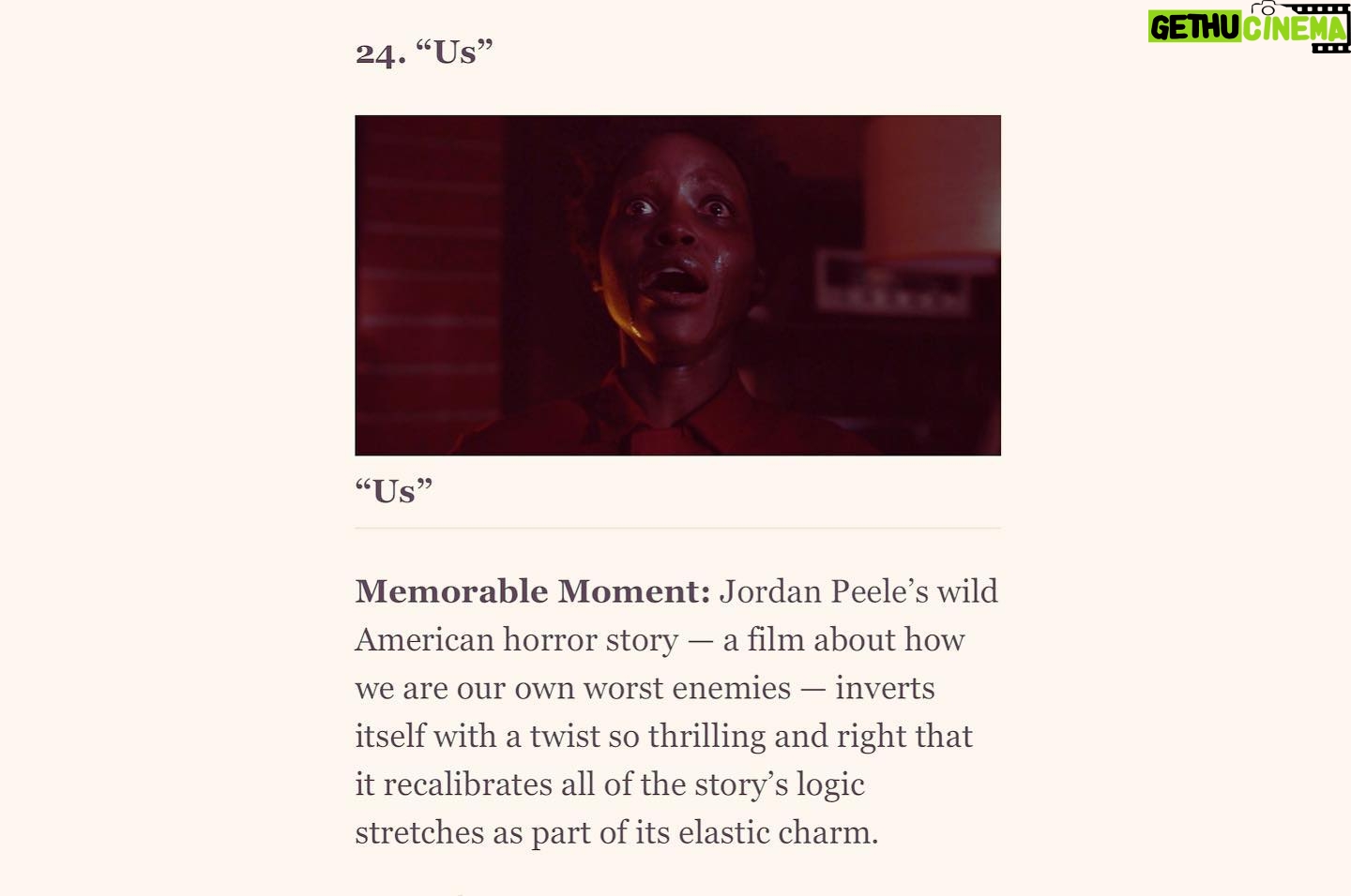 Elisabeth Moss Instagram - Thank you @indiewire and David Erlich for putting both @hersmellmovie and @usmovie on your Top 25 movie moments of 2019 list 😜 #hersmell #usmovie