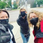 Elisabeth Moss Instagram - Your 3 directors for #shininggirls… What an honor to work alongside these 2 brilliant women, Michelle MacLaren and Daina Reid ❤️@meeschmac @dainajreid 4•29•22 @appletvplus