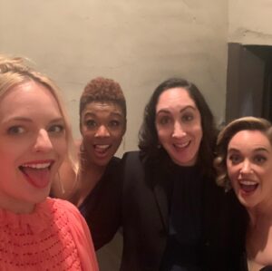 Elisabeth Moss Instagram - 💖💃🏼💖 @handmaidsonhulu #sagawards #handmaidstale