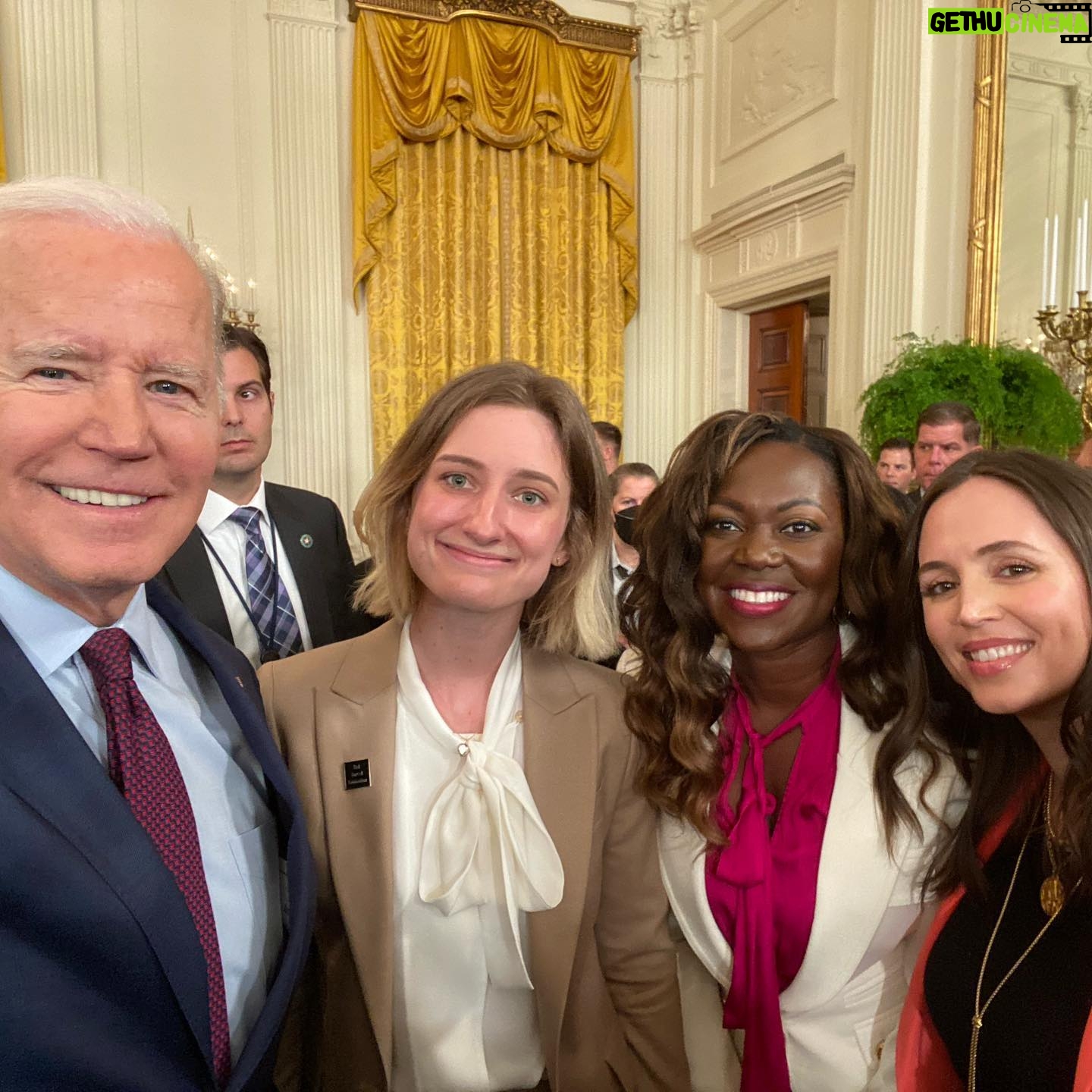 Eliza Dushku - 23.2K Likes - We were invited to @WhiteHouse by @POTUS last week to attend the signing of the βEnding Forced Arbitration for Sexual Harassment & Sexual Assault Billβ into LAW.
This new law will protect women & men from being bound by oppressive, unfair, secretive clauses in their employment contracts, clauses that protect abusers/harassers before they commit their shi**y acts. This has been the standard practice in the entertainment industry & MANY others for too long. This new law is being described as one of the most important labor/employment laws of the last 100 years.
For me, this was closure & a new beginning. Unexpected, surreal, humbling, validating, one of the most meaningful roles in my life/story.
You never know what the universe might present. When pain becomes a propellor to help others, when there was an opening to play a small part in something so much bigger than me, Iβm feeling a modicum of real satisfaction & some true peace.
President Biden & VP Kamala Harris spoke & shared genuinely in a highly personal manner with me & the other brave women in attendance. We had been subpoenaed & came to testify before the Judiciary Committee of the U.S. Congress last November β which led to the billβs passage in the Senate, then to the Presidentβs desk for signature on Thursday. POTUS & VP could not have been more real, present, & gracious.
Congresswoman @CheriBustos & her colleagues in the House & Senate from both sides of the aisle, a huge heartfelt THANK YOU for your leadership & courage. You improve lives w/ this legislation.
Big ups to @GretchenCarlson who has been steadfast in pushing this bill towards its bipartisan victory.
Ever grateful to my team, Barbara Robb, Neil J, Peter P, my rock- you rock.
Thereβs more to be done. As our VP shared in her opening remarks, next up must be broader βforced arbitrationβ repeals to protect the rights of American workers in the context of wage theft, racial discrimination, & unfair labor practices. This is not partisan; as she said, itβs about right versus wrong. Itβs good for all workers & for employers too.
Thanks, from the bottom of my β₯οΈ to my family, peeps, & fans for your enduring support.
Keep the faith π