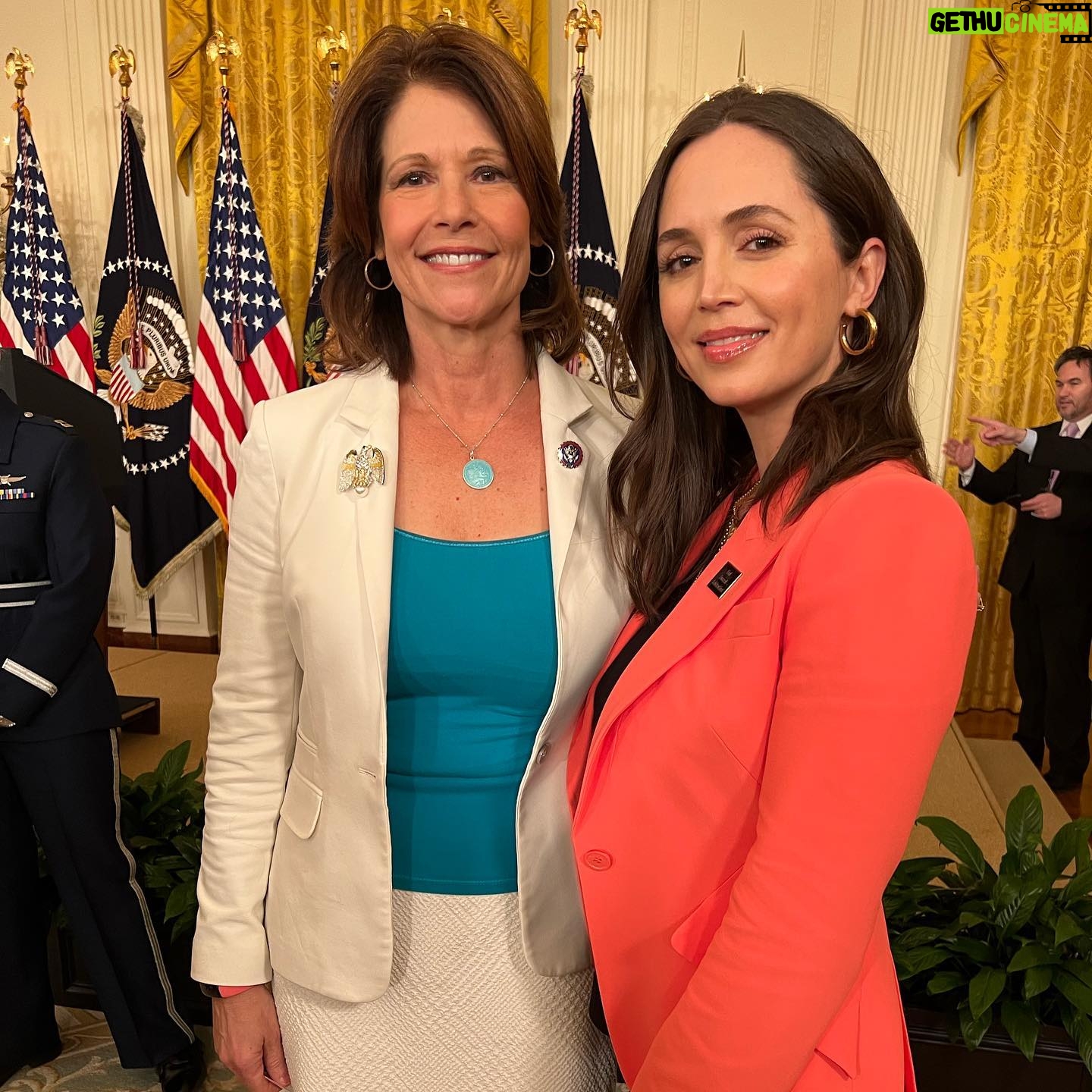Eliza Dushku - 23.2K Likes - We were invited to @WhiteHouse by @POTUS last week to attend the signing of the βEnding Forced Arbitration for Sexual Harassment & Sexual Assault Billβ into LAW.
This new law will protect women & men from being bound by oppressive, unfair, secretive clauses in their employment contracts, clauses that protect abusers/harassers before they commit their shi**y acts. This has been the standard practice in the entertainment industry & MANY others for too long. This new law is being described as one of the most important labor/employment laws of the last 100 years.
For me, this was closure & a new beginning. Unexpected, surreal, humbling, validating, one of the most meaningful roles in my life/story.
You never know what the universe might present. When pain becomes a propellor to help others, when there was an opening to play a small part in something so much bigger than me, Iβm feeling a modicum of real satisfaction & some true peace.
President Biden & VP Kamala Harris spoke & shared genuinely in a highly personal manner with me & the other brave women in attendance. We had been subpoenaed & came to testify before the Judiciary Committee of the U.S. Congress last November β which led to the billβs passage in the Senate, then to the Presidentβs desk for signature on Thursday. POTUS & VP could not have been more real, present, & gracious.
Congresswoman @CheriBustos & her colleagues in the House & Senate from both sides of the aisle, a huge heartfelt THANK YOU for your leadership & courage. You improve lives w/ this legislation.
Big ups to @GretchenCarlson who has been steadfast in pushing this bill towards its bipartisan victory.
Ever grateful to my team, Barbara Robb, Neil J, Peter P, my rock- you rock.
Thereβs more to be done. As our VP shared in her opening remarks, next up must be broader βforced arbitrationβ repeals to protect the rights of American workers in the context of wage theft, racial discrimination, & unfair labor practices. This is not partisan; as she said, itβs about right versus wrong. Itβs good for all workers & for employers too.
Thanks, from the bottom of my β₯οΈ to my family, peeps, & fans for your enduring support.
Keep the faith π