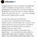 Eliza Dushku Instagram – Repost @billieeilish This. #BlackLivesMatter ✊