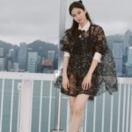 Eliza Sam Instagram – Channeling Wednesday vibes 🤵🏻‍♀️