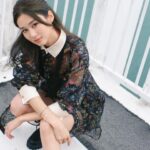 Eliza Sam Instagram – Channeling Wednesday vibes 🤵🏻‍♀️