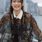 Eliza Sam Instagram - Channeling Wednesday vibes 🤵🏻‍♀️