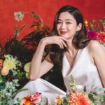 Eliza Sam Instagram - Recently did this shoot and I was so happy to be surrounded by flowers, because I love flowers haha! One of the questions they asked me was “if you were a flower, what kind would you be?” The old me would have wanted to pick a Peony🌸 because I admire its beauty and it has to be taken care of delicately. Nowadays, I really admire daisies🌼-they are cute, but also strong, durable and they can thrive in the wild (which having 2 boys sometimes feel like😅）! Which would you rather live as?