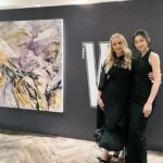 Eliza Sam Instagram - It’s nice to sometimes go out and look at nice things🖤 What a treat👩🏻‍🎨🎨🎟️ . . . #ArtBaselHongKong @ArtBasel @LanghamHotels @LanghamHK @WMag @WMagChina