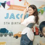 Eliza Sam Instagram – ♥️March birthdays photo dump✨
Jacob turns 5! How’s that possible when it feels like you were a baby yesterday🥹
Happy birthday big little one🥹