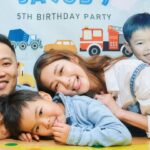 Eliza Sam Instagram – ♥️March birthdays photo dump✨
Jacob turns 5! How’s that possible when it feels like you were a baby yesterday🥹
Happy birthday big little one🥹