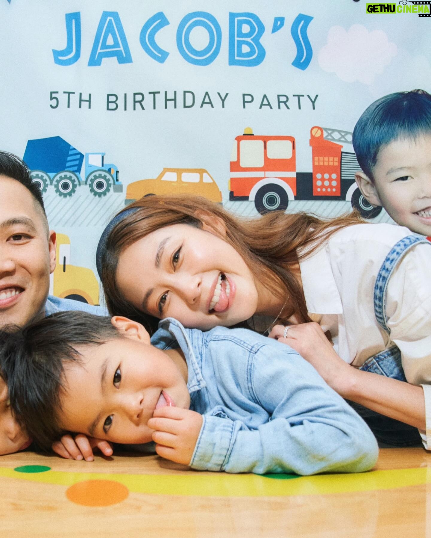 Eliza Sam Instagram - ♥️March birthdays photo dump✨ Jacob turns 5! How’s that possible when it feels like you were a baby yesterday🥹 Happy birthday big little one🥹