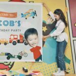 Eliza Sam Instagram – ♥️March birthdays photo dump✨
Jacob turns 5! How’s that possible when it feels like you were a baby yesterday🥹
Happy birthday big little one🥹