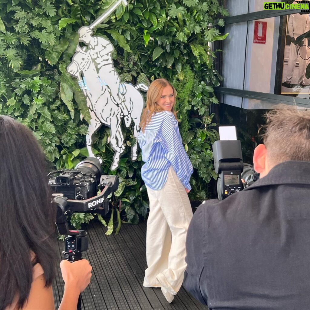 Eliza Taylor Instagram - Yesterday was a dream! Thank you @ralphlauren and @marieclaireau for an incredible evening! 🎾✨💕