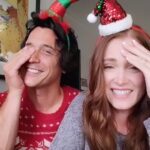 Eliza Taylor Instagram - We could not get through a take of this 😂 The point is we’re jumping on @cameo from the 12th to the 19th of December (Australian EST) to spread some holiday cheer… As you can see, I have A LOT of it🎅🎄✨💕