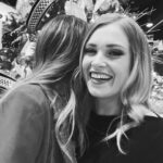 Eliza Taylor Instagram – Merry merry happy happy with boo @caitlinbassett Thanks to @macfarlaneseth for a festive evening! 💃🏼🎄❤️