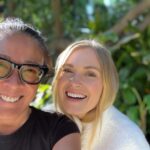 Eliza Taylor Instagram – Yesterday was so good for my SOUL! We first met on set when I was 14 years old. Now here we are 20 years later and you are just as magical to me now as you were then. Love you Jet, you powerhouse! ✨