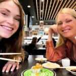 Eliza Taylor Instagram - So good to have mumma bear in town!! Also - I can eat sushi again. Today is a very good day 🤗💕