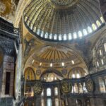 Elizabeth Chihaia Instagram - I couldn’t believe we were here today. Absolutely amazing. Built almost 1500 years ago, the history of this place is incredibly intriguing and it’s so inspiring to see people from all over the world here together along with its preservation to this date. #HagiaSofia 🇹🇷 #Istanbul #Turkey