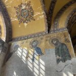Elizabeth Chihaia Instagram - I couldn’t believe we were here today. Absolutely amazing. Built almost 1500 years ago, the history of this place is incredibly intriguing and it’s so inspiring to see people from all over the world here together along with its preservation to this date. #HagiaSofia 🇹🇷 #Istanbul #Turkey