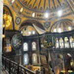 Elizabeth Chihaia Instagram - I couldn’t believe we were here today. Absolutely amazing. Built almost 1500 years ago, the history of this place is incredibly intriguing and it’s so inspiring to see people from all over the world here together along with its preservation to this date. #HagiaSofia 🇹🇷 #Istanbul #Turkey