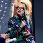 Elizabeth Chihaia Instagram - : لقطات من مشاركة نجمات WWE تشيلسي جرين وليف مورجان وسكارليت في ندوة بعنوان "النساء في الرياضة" أُقيمت في WWE Experience بالرياض 🇸🇦 #WWEExperience #WWEKingAndQueen
